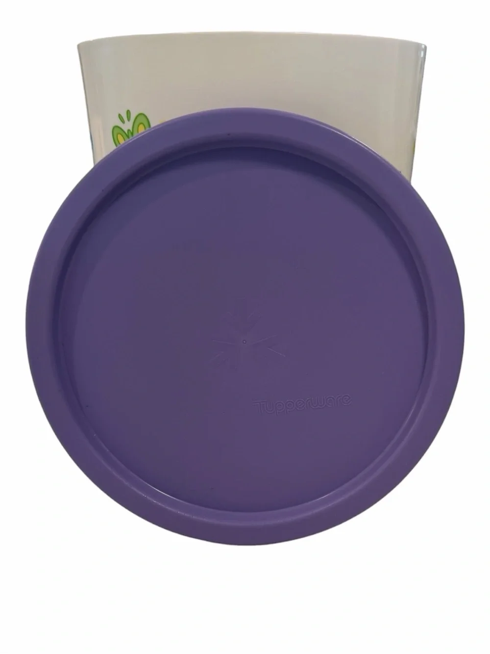 Tupperware Tiwi Canisters with Purple Lids